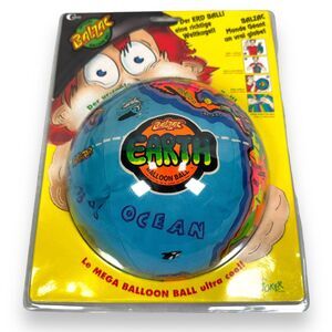 Vintage Balzac Earth Magic Action Balloon Ball 1989 Catco International Rare New